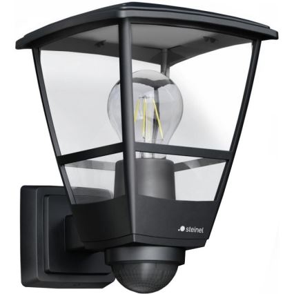 Steinel 084769 - Āra sienas lampa ar sensoru L10S 1xE27/15W/230V IP44