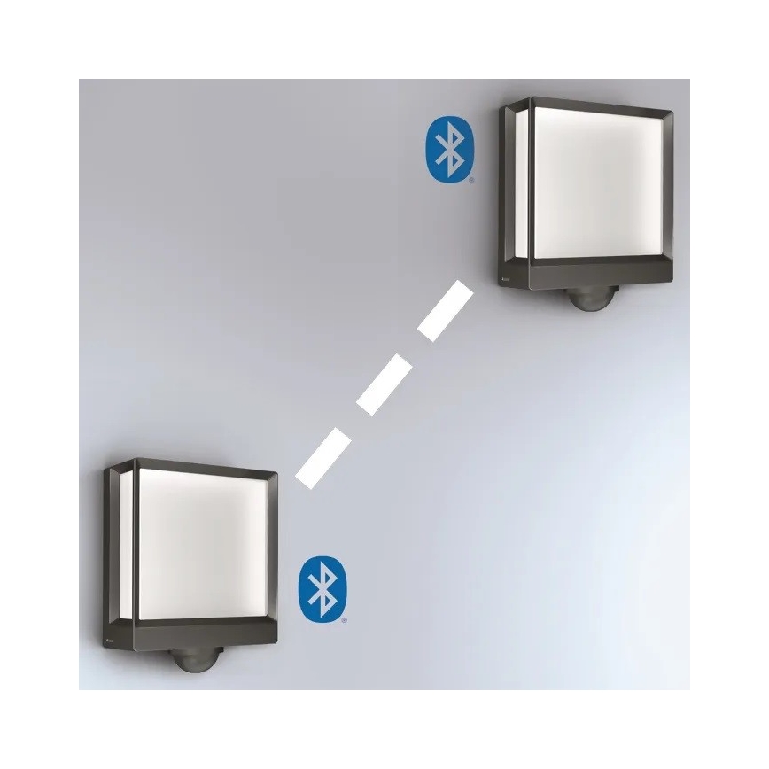 Steinel 085247 - LED Aptumšojama Āra sienas lampa ar sensoru L40SC LED/12,9W/230V