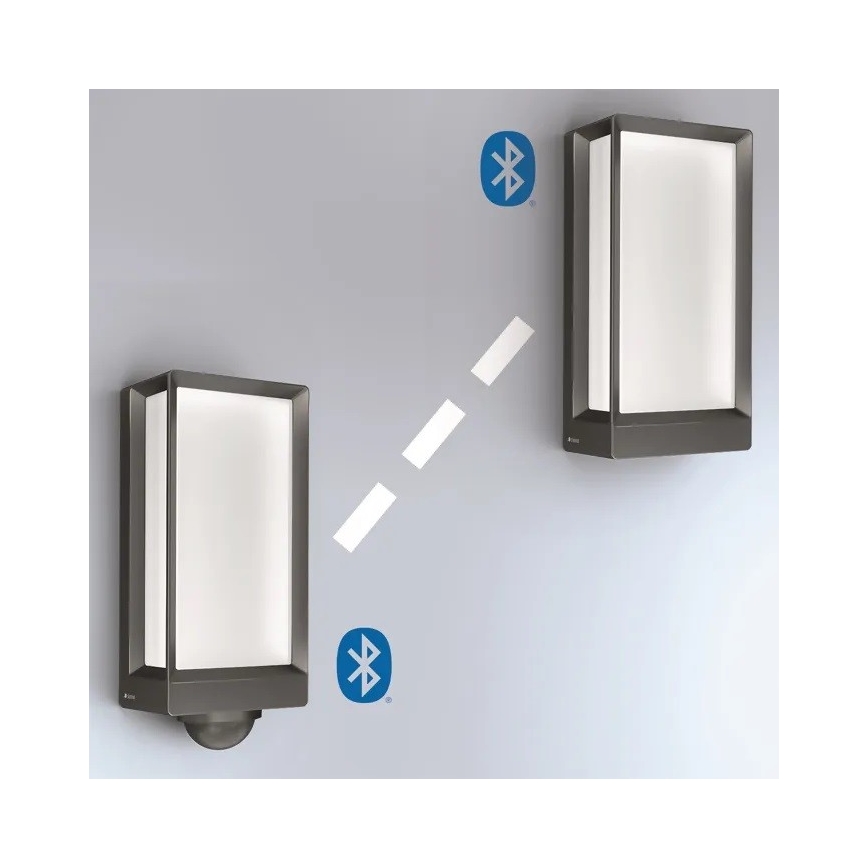 Steinel 085254 - LED Aptumšojama āra sienas lampa L42C LED/12,6W/230V IP54