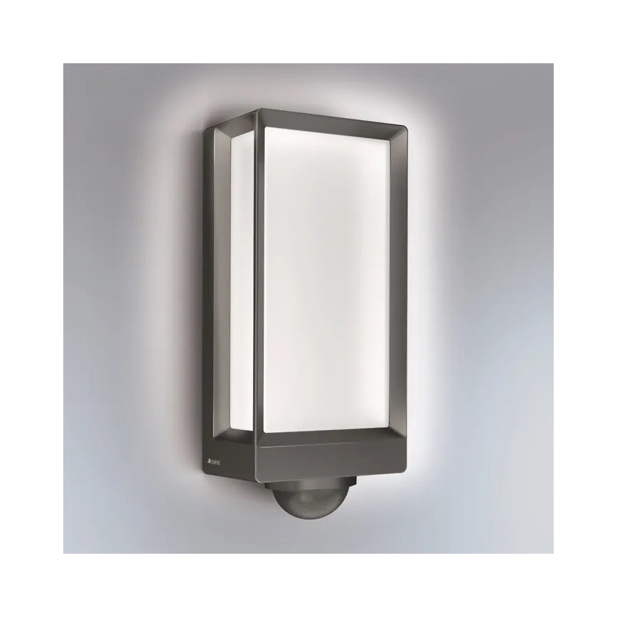 Steinel 085261 - LED Aptumšojama Āra sienas lampa ar sensoru L42SC LED/13W/230V IP54