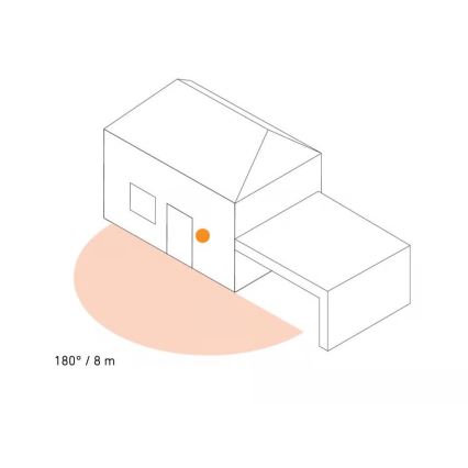 Steinel 087739 - LED āra sienas gaismeklis ar sensoru 2xGU10/14,5W/230V L 940SC IP44