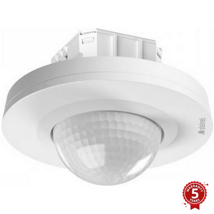 Steinel 088057 - Kustību sensors ar klātbūtnes sensoru PD-24 ECO KNX 360° balta