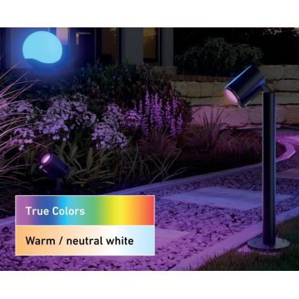 Steinel 089337 - LED RGBW Āra gaismeklis LED/7,9W/24V IP65