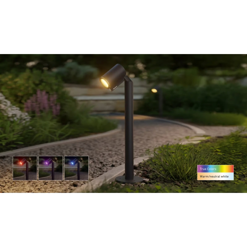 Steinel 089337 - LED RGBW Āra gaismeklis LED/7,9W/24V IP65