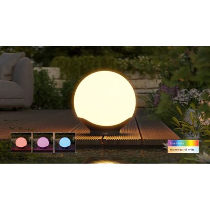 Steinel 089375 - LED RGBW āra lampa ar kustības sensoru LED/9,07W/24V 400 mm IP65