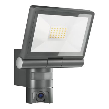 Steinel 092603 - LED reflektors ar kustības sensoru un kameru LED/21W/230V IP44