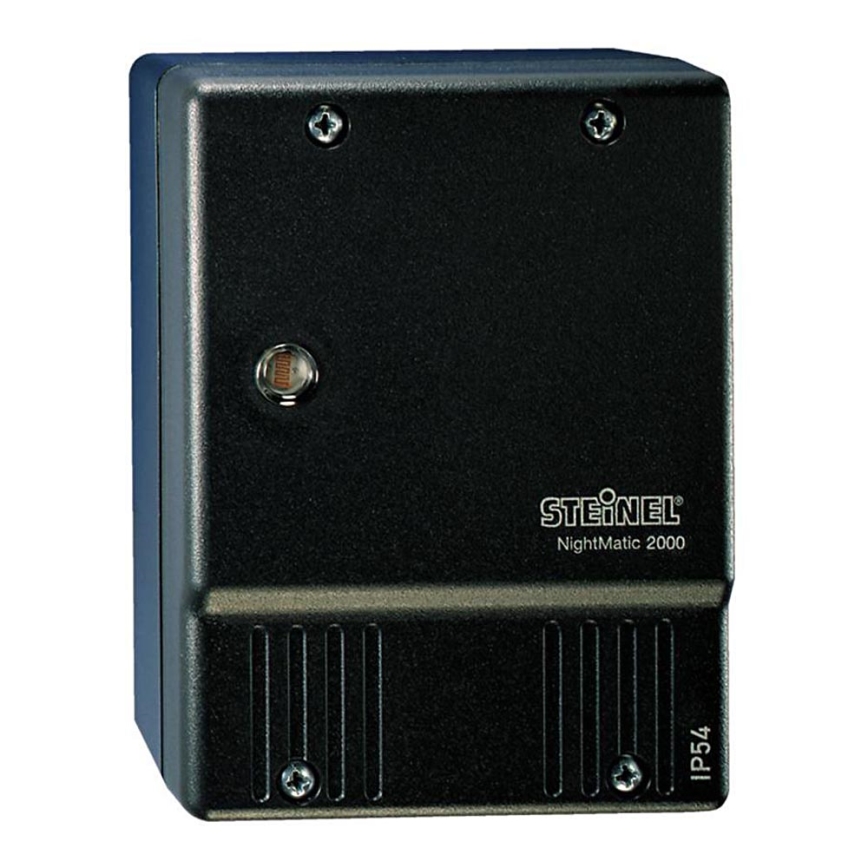 STEINEL 550318 - Krēslas slēdzis NightMatic 2000 melna IP54