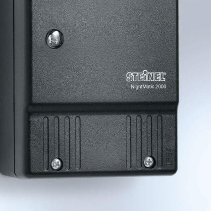 STEINEL 550318 - Krēslas slēdzis NightMatic 2000 melna IP54