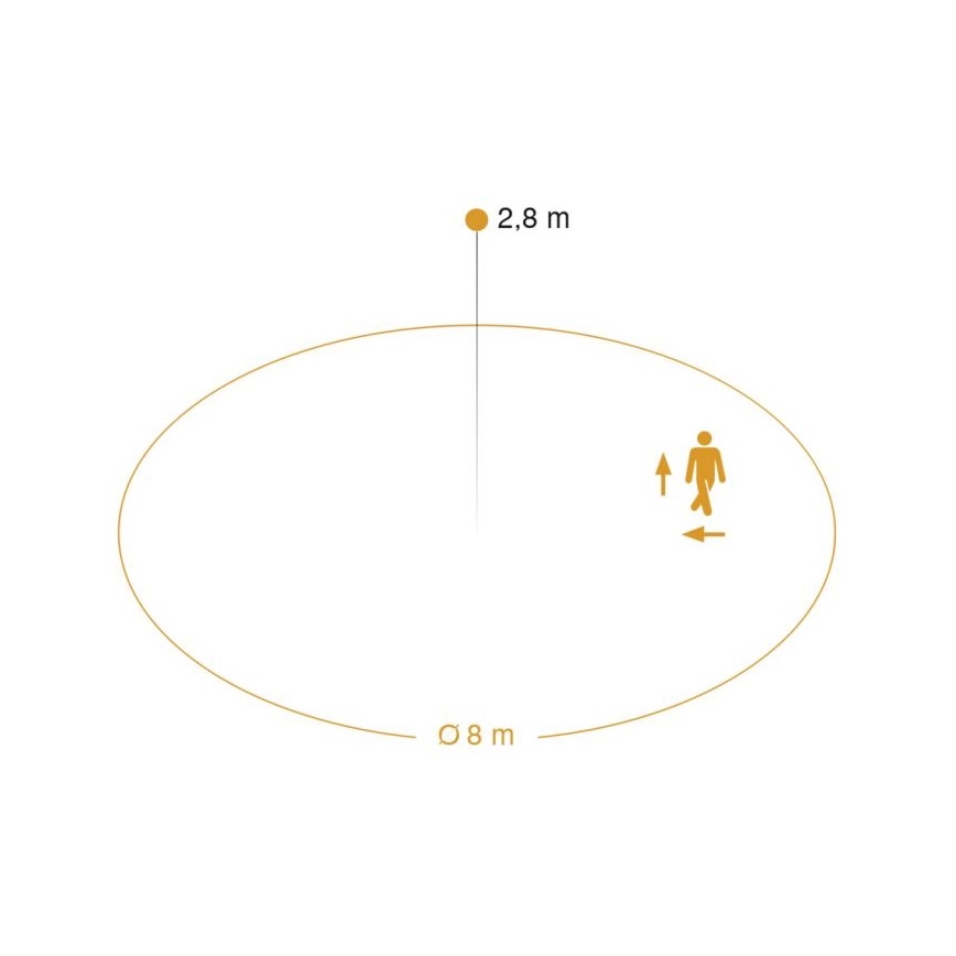 STEINEL 56032 - LED Āra sensora gaismeklis LED/9,5W/230V IP54