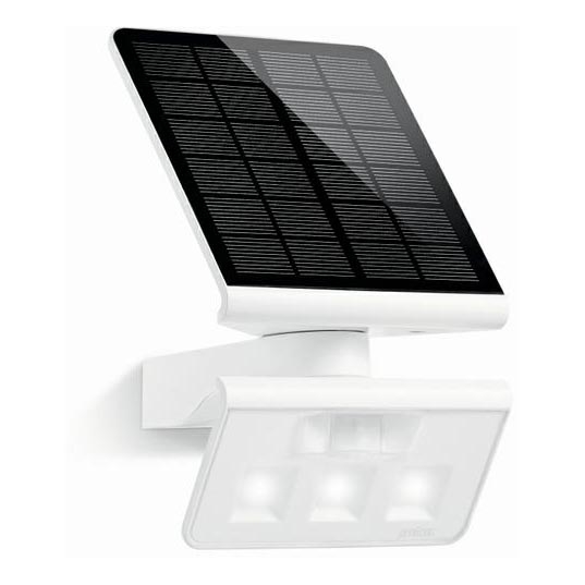 STEINEL 671006 - Saules enerģijas sensors LED-Prožektors XSolar L-S 0,5W/LED balta IP44 2500 mAh
