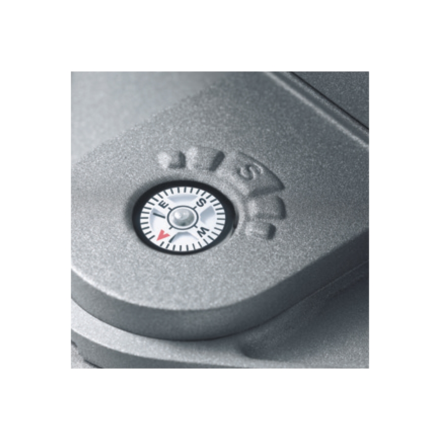 STEINEL 671006 - Saules enerģijas sensors LED-Prožektors XSolar L-S 0,5W/LED balta IP44 2500 mAh