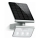 STEINEL 671013 - Saules enerģijas LED-Prožektors XSolar L-S 1,2W/LED sudraba IP44 2500 mAh