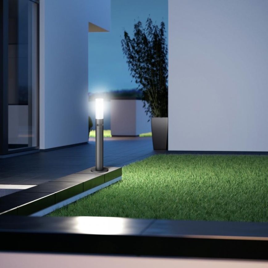 STEINEL 69476 - LED Āra lampa ar sensoru GL 65 S LED/8,7W/230V IP44 3000K antracīta