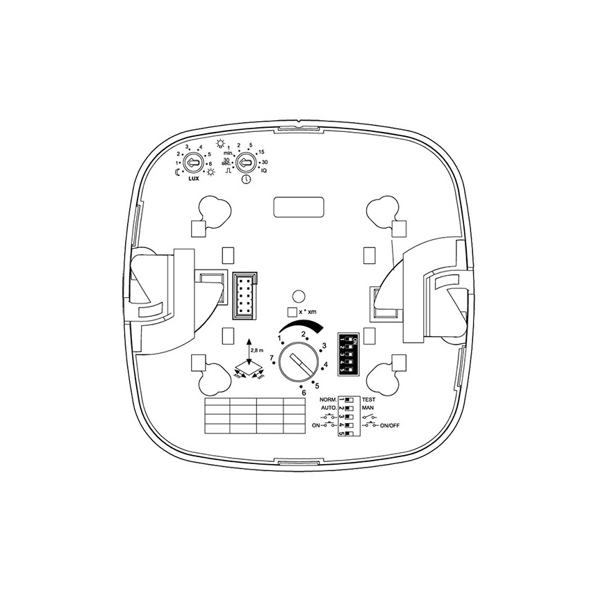 Steinel 751302 - Klātbūtnes detektors HF 360 COM1 balts