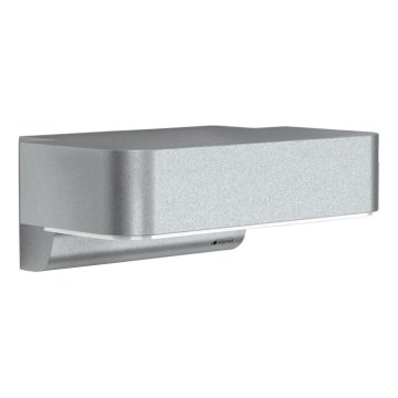 STEINEL 87555 - LED Āra sienas lampa ar sensoru L 800 SC LED/7,5W/230V IP44 sudraba