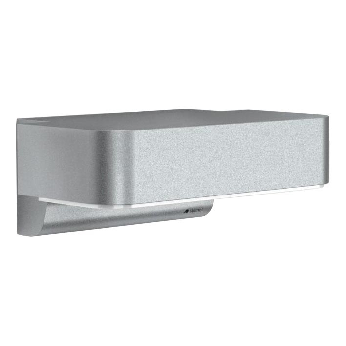 STEINEL 87555 - LED Āra sienas lampa ar sensoru L 800 SC LED/7,5W/230V IP44 sudraba