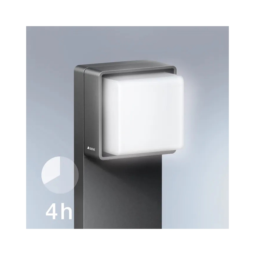 Steinel 078669 - LED Aptumšojama āra lampa ar sensoru GL 85 SC 600 LED/9W/230V 3000K IP44