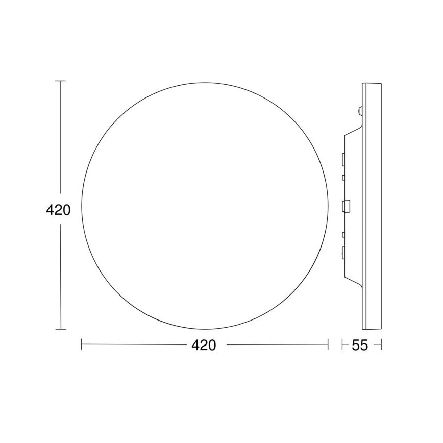 Steinel - LED Aptumšojama griestu lampa ar sensoru RSPROR30BASICSC 23,22W/230V IP40 3000K