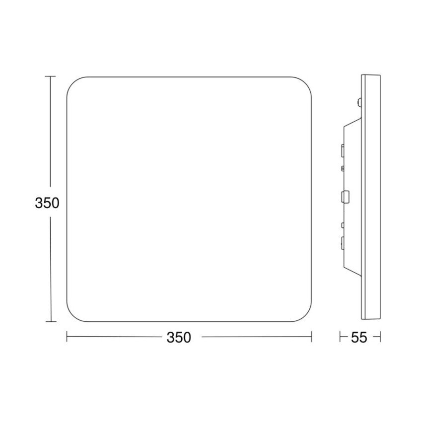 Steinel - LED Aptumšojama griestu lampa ar sensoru RSPROR30QBASICSC 23,26W/230V IP40 3000K