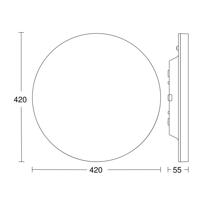 Steinel - LED Aptumšojama griestu lampa ar sensoru RSPROR30QBASICSC 23,26W/230V IP40 4000K