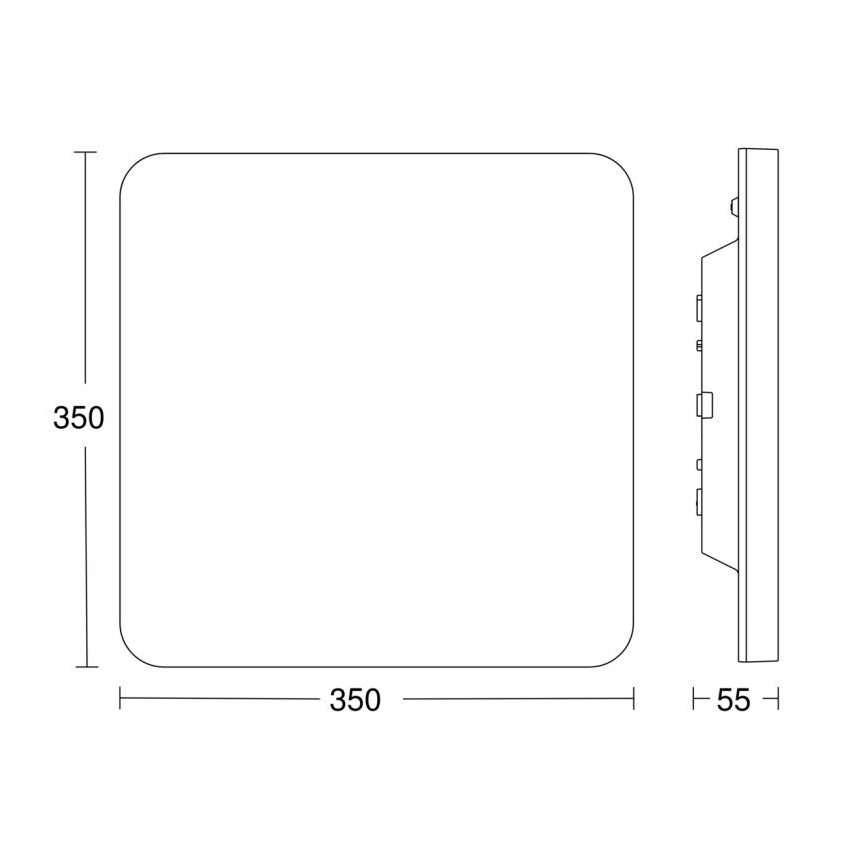 Steinel 067779 - LED Aptumšojama griestu lampa ar sensoru RS PRO R30 Q plus SC 23,9W/230V 4000K IP40