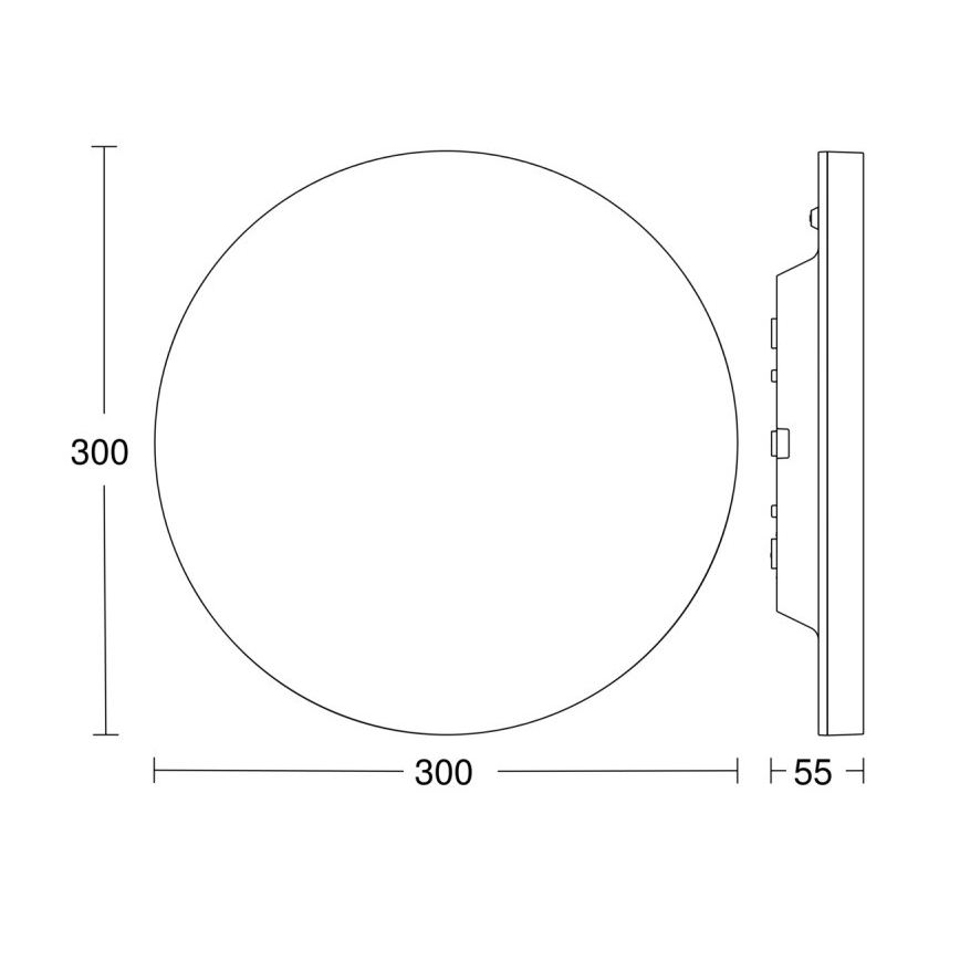 Steinel 067816 - LED Aptumšojams griestu gaismeklis ar sensoru RS PRO R10 BASIC SC LED/8,5W/230V 3000K IP40