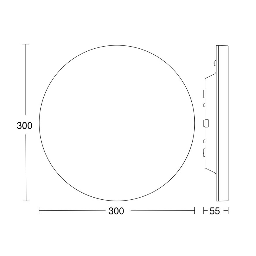 Steinel 067809 - LED Aptumšojams griestu gaismeklis ar sensoru RS PRO R10 BASIC SC LED/8,5W/230V 4000K IP40