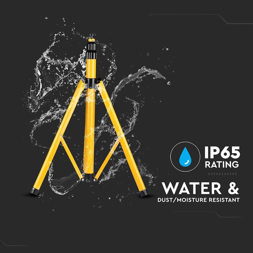 Stends prožektoriem 180 cm dzeltena