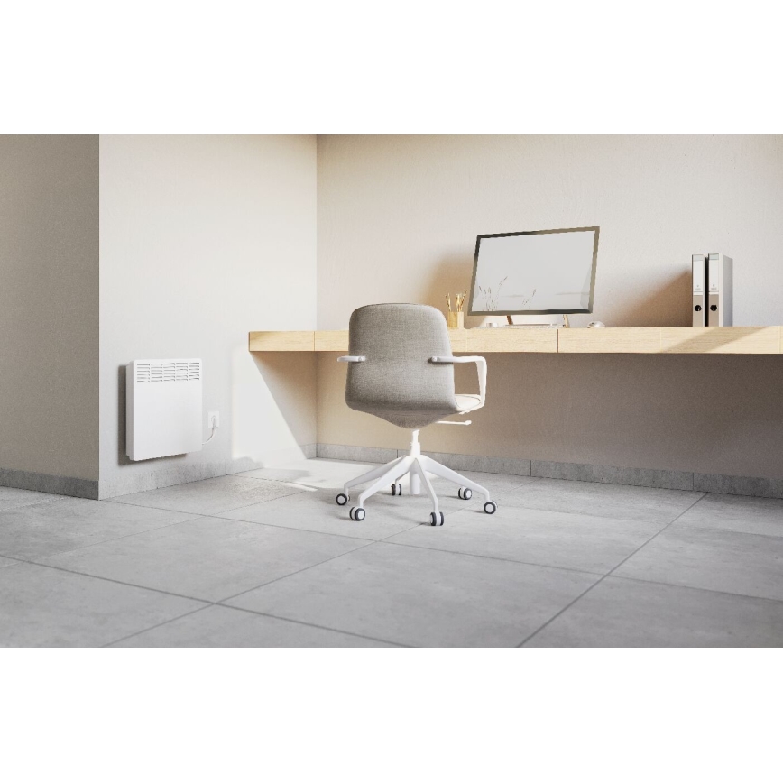 Stiebel Eltron - Sienas konvektors ar LCD ekrānu un elektronisko termostatu 1000W/230V IP24