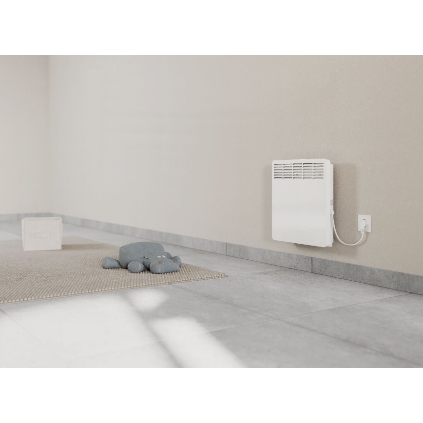 Stiebel Eltron - Sienas konvektors ar LCD ekrānu un elektronisko termostatu 500W/230V IP24