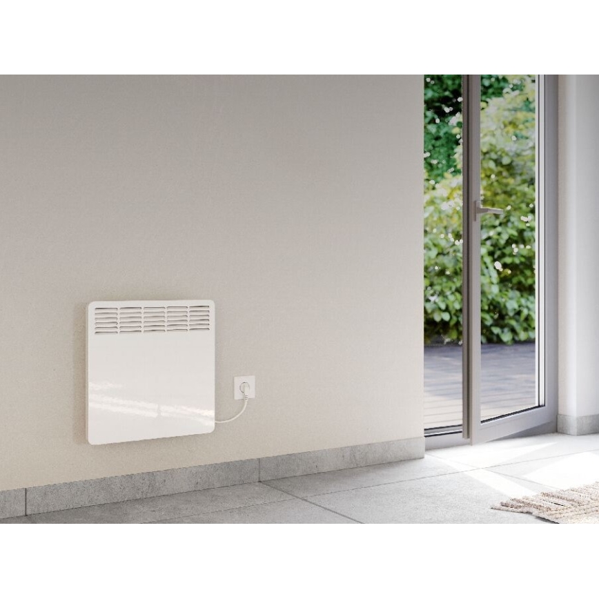 Stiebel Eltron - Sienas konvektors ar LCD ekrānu un elektronisko termostatu 500W/230V IP24