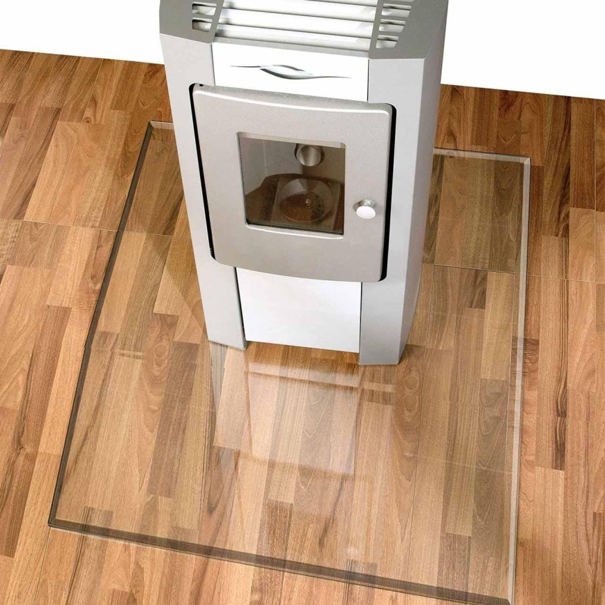 Stikls zem kamīna 900x750x8 mm taisnstūris