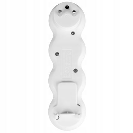 Strāvas sadalītājs ar slēdzi, 3 kontaktligzdas