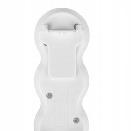 Strāvas sadalītājs ar slēdzi, 3 kontaktligzdas