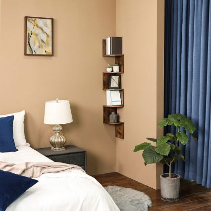 Stūra sienas plaukts SNAKE brūns