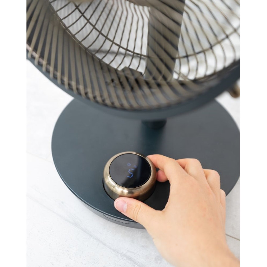 Stylies - Galda ventilators CEPHEUS 24W/230V melns