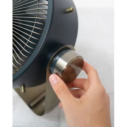 Stylies - Grīdas ventilators CASTOR 40W/230V melns
