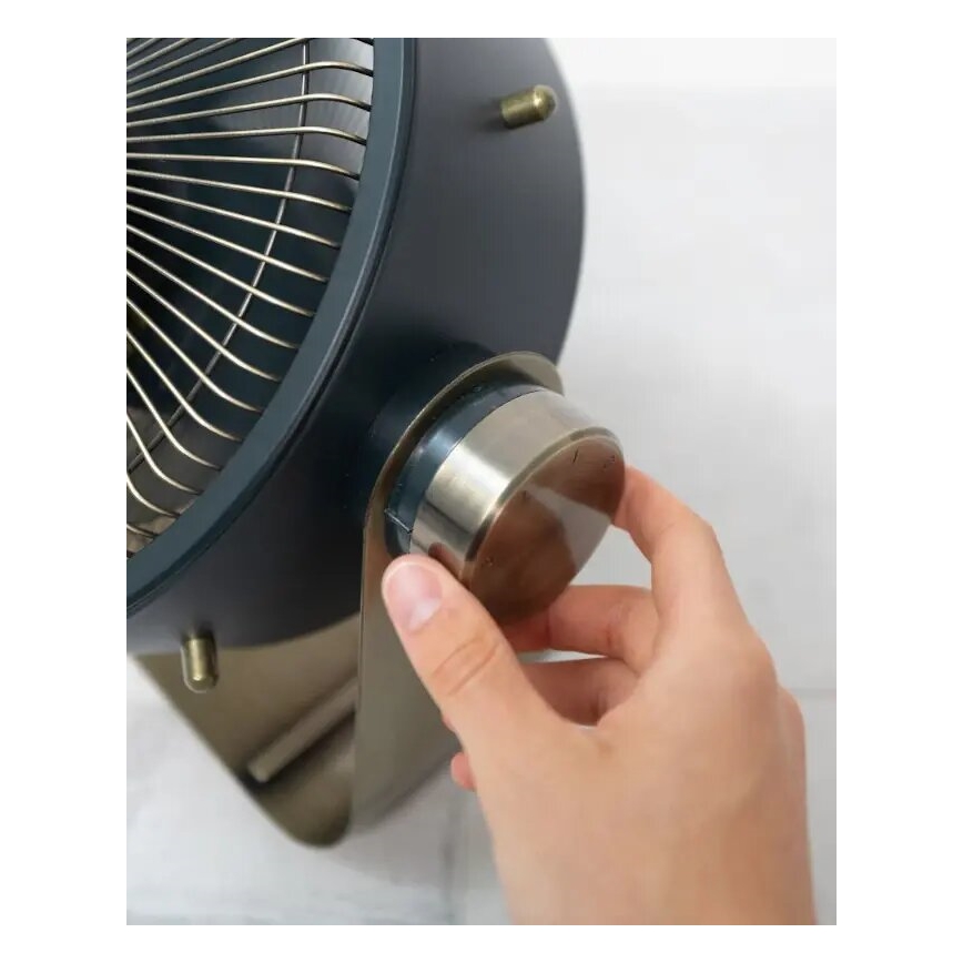 Stylies - Grīdas ventilators CASTOR 40W/230V melns