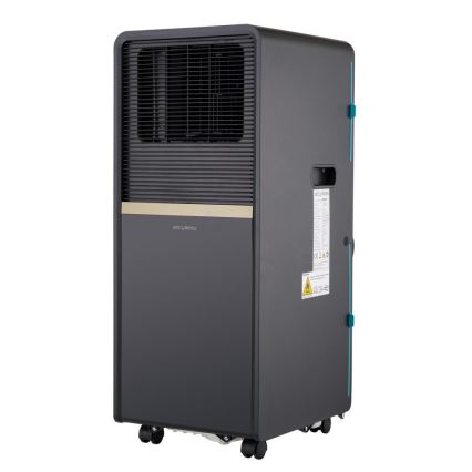Stylies - Pārvietojamais gaisa kondicionieris POLARIX 1000W/230V 9000 BTU melns + tālvadības pults