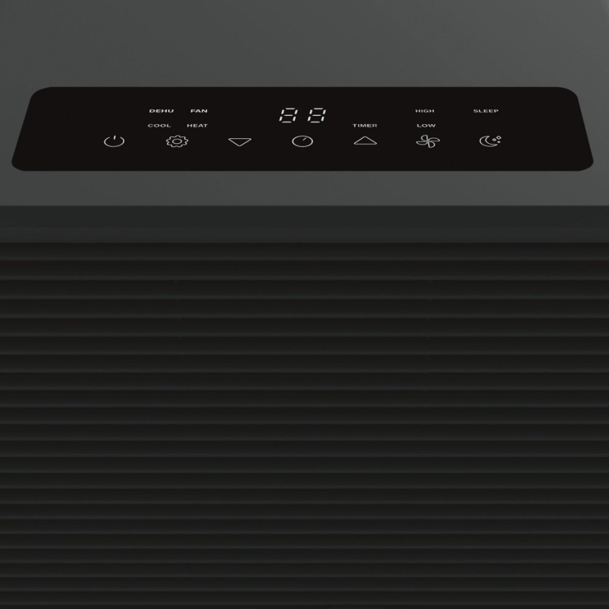 Stylies - Pārvietojamais gaisa kondicionieris POLARIX 1000W/230V 9000 BTU melns + tālvadības pults