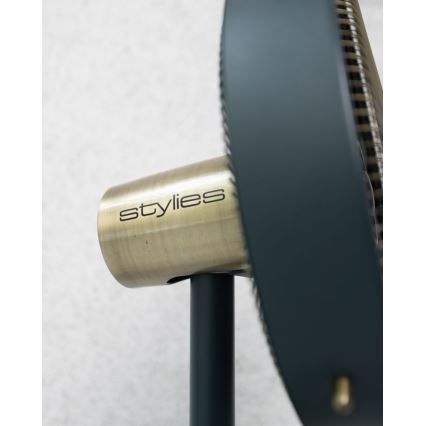 Stylies - stāvošais ventilators URANUS 35W/230V 94 cm melns