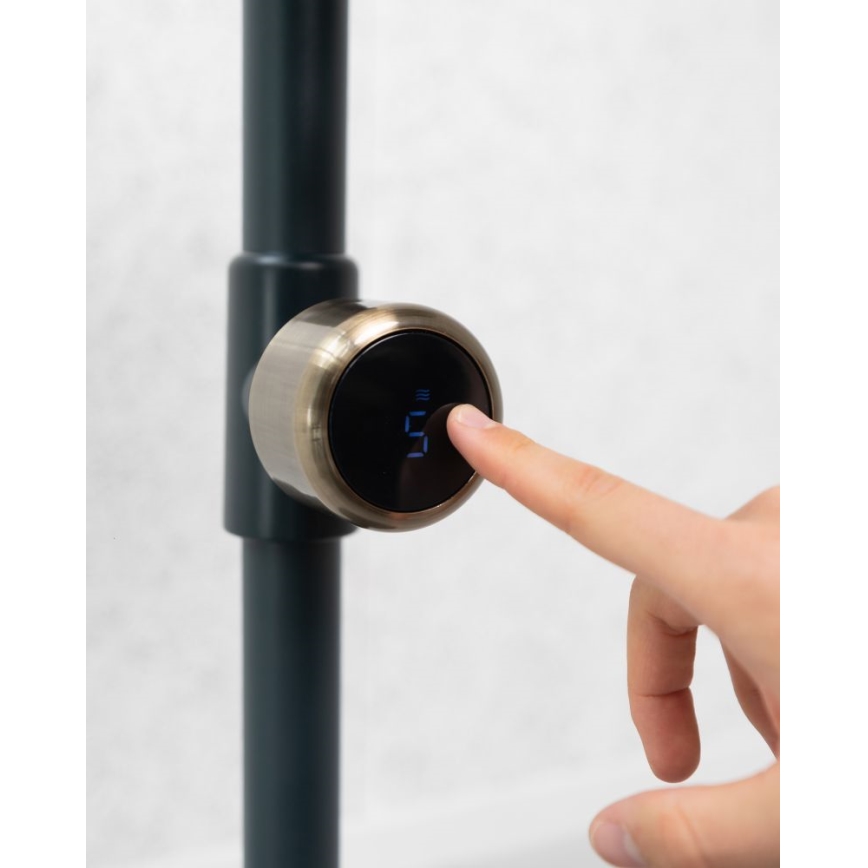 Stylies - stāvošais ventilators URANUS 35W/230V 94 cm melns