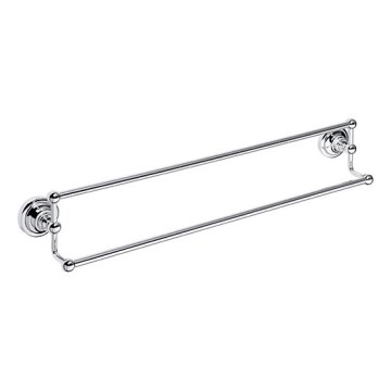 Sudraba dvieļu turētājs 66,5x12,5 cm