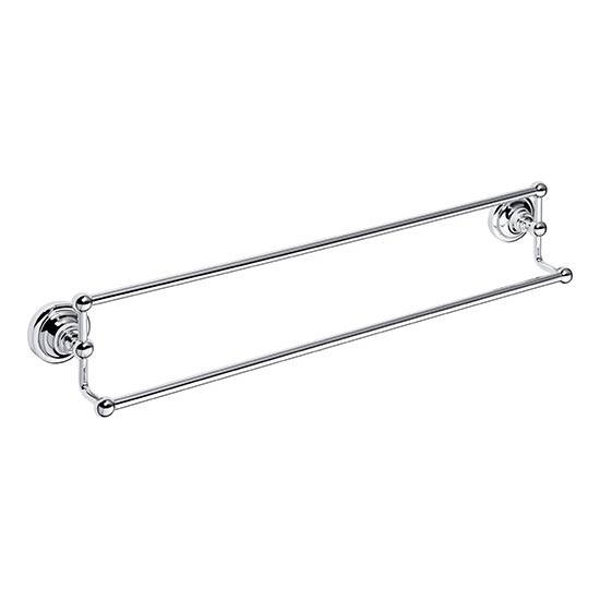 Sudraba dvieļu turētājs 66,5x12,5 cm