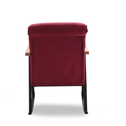 Šūpuļkrēsls LUNI sarkans