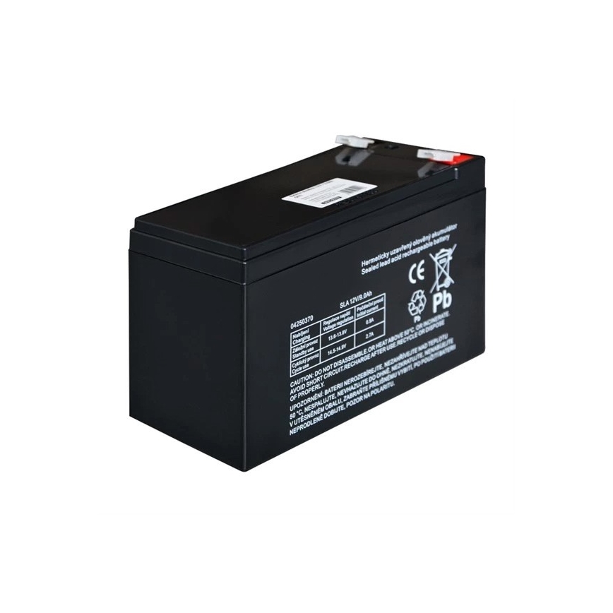 Svina skābes akumulators VRLA AGM 12V/9Ah