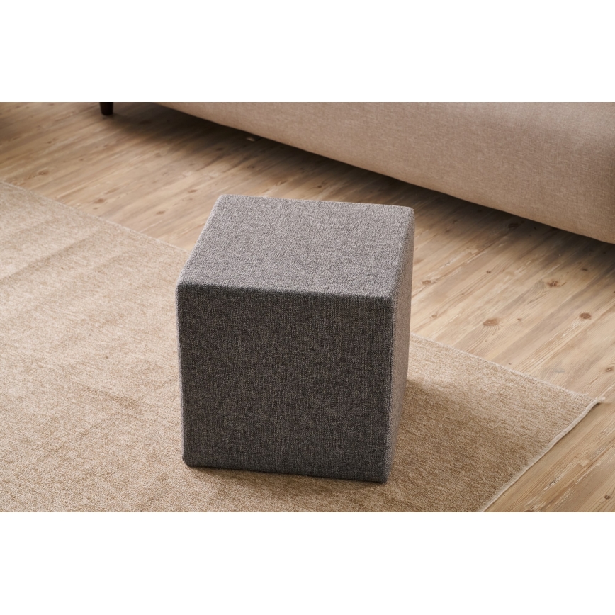 Taburete CUBI 40x40 cm antracīts