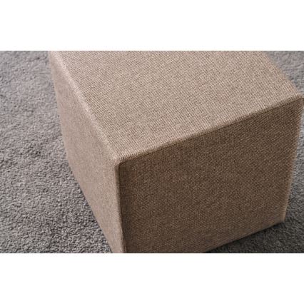 Taburete CUBI 40x40 cm, brūna