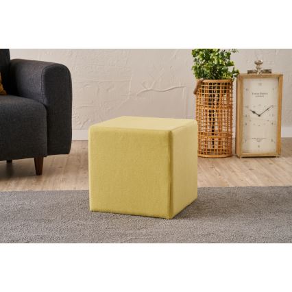 Taburete CUBI 40x40 cm dzeltena