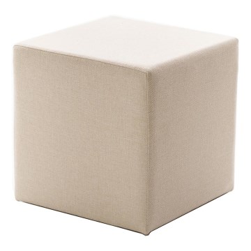 Taburete CUBI 40x40 cm krēmkrāsas